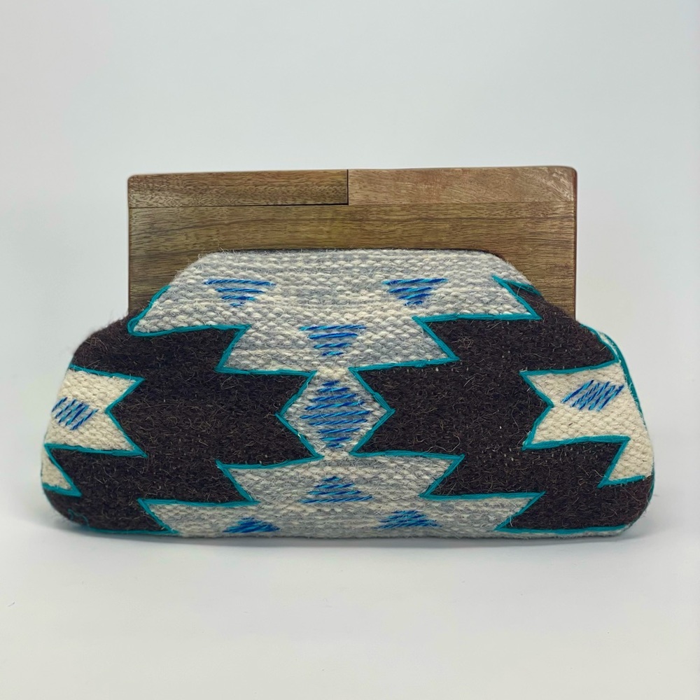 Tribal Print Clutch
